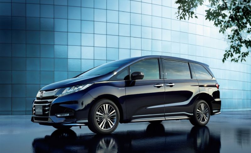 Import Honda Odyssey hybrid black
