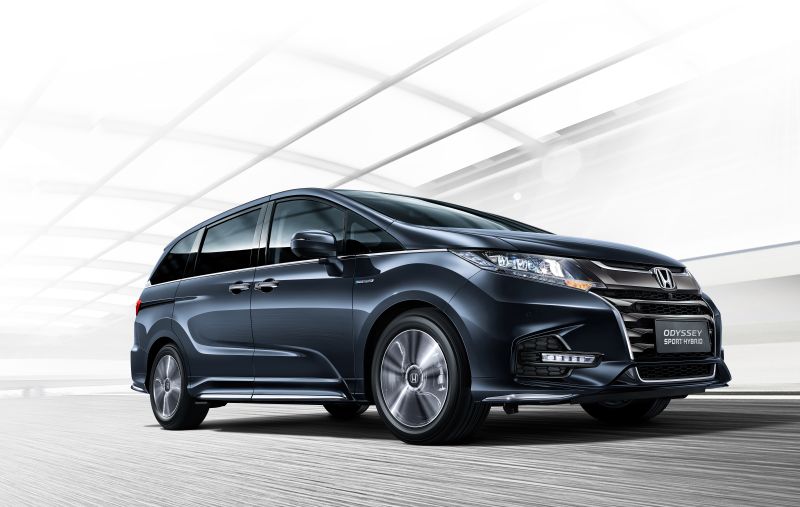 Import Honda Odyssey hybrid to Australia front