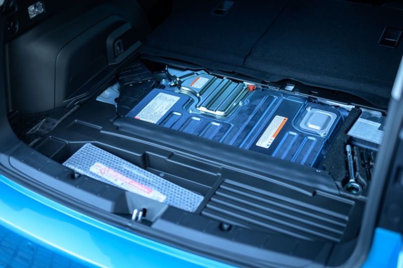 Subaru XV hybrid battery location