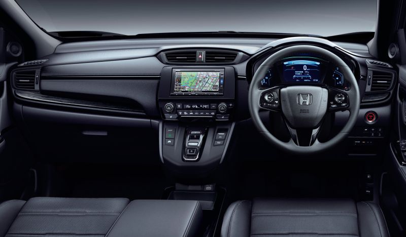 Honda CR-V hybrid eHEV Black Edition instrument panel