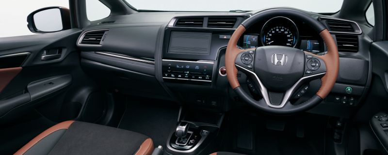 Honda Fit hybrid S Japan interior dashboard