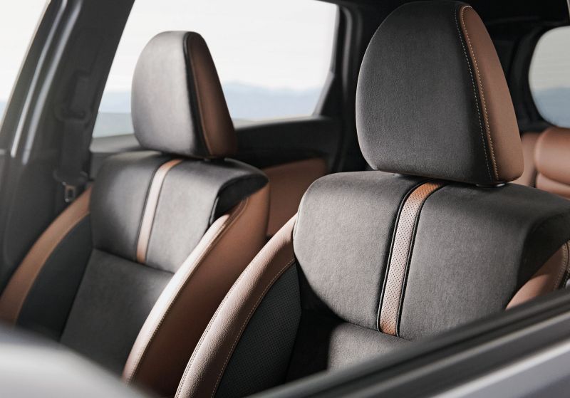 Honda Fit hybrid comfort edition seats