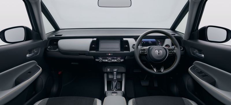 Honda Fit hybrid import RS interior