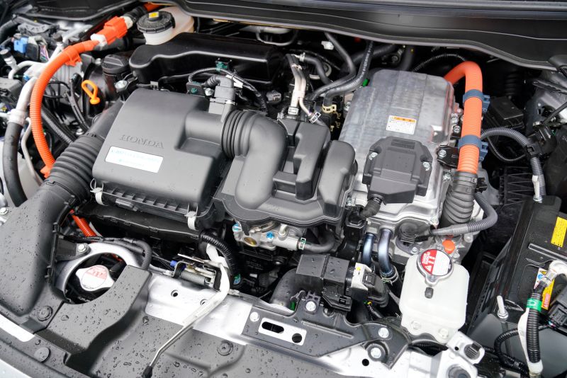 Honda Fit import eHEV Ness hybrid engine
