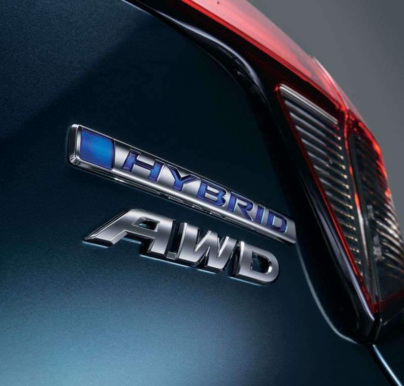 Honda Vezel Hybrid Z AWD badge