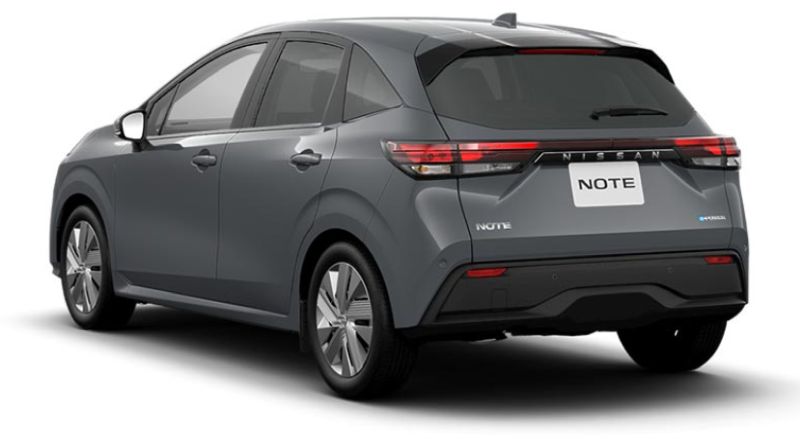Nissan Note hybrid e-Power gray