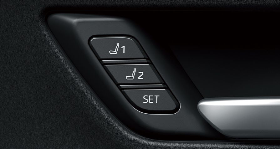Prius PHEV seat position memory