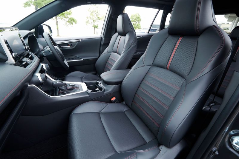 Toyota RAV4 PHEV interior front seats