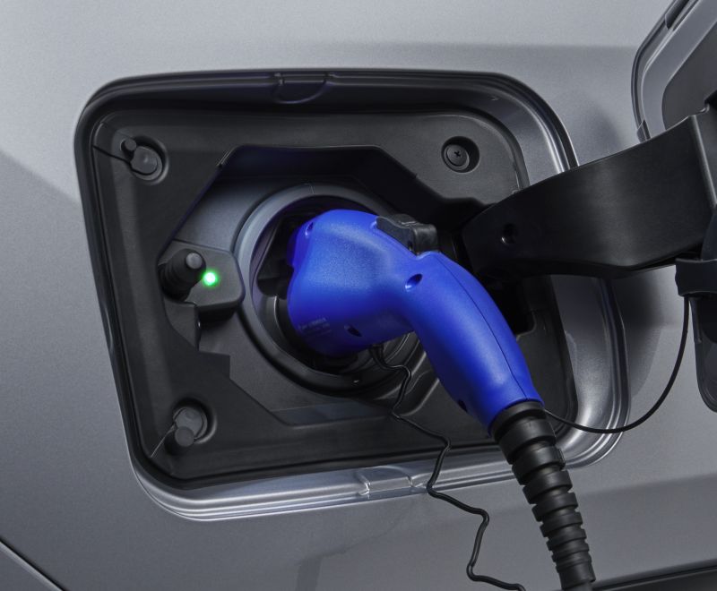 Toyota RAV4 hybrid plug-in charging cable