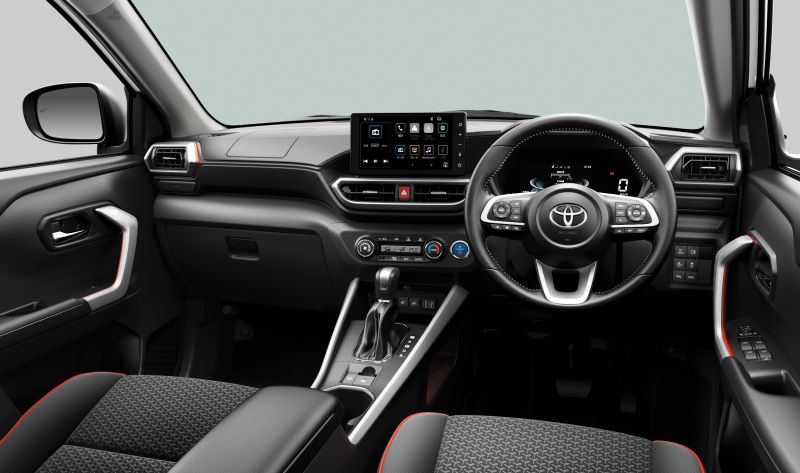 Toyota Raize hybrid Z interior