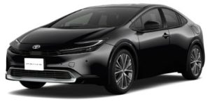 2023 Prius hybrid Z black front