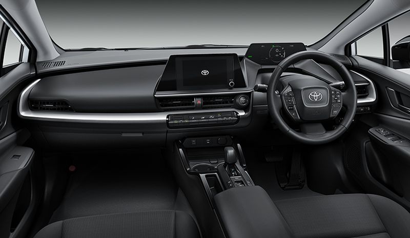 2023 Toyota Prius hybrid U interior