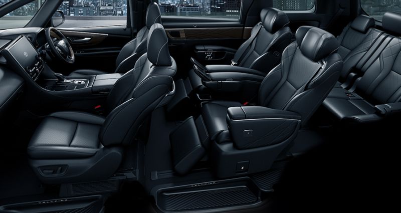 2023 Toyota Vellfire import interior 5