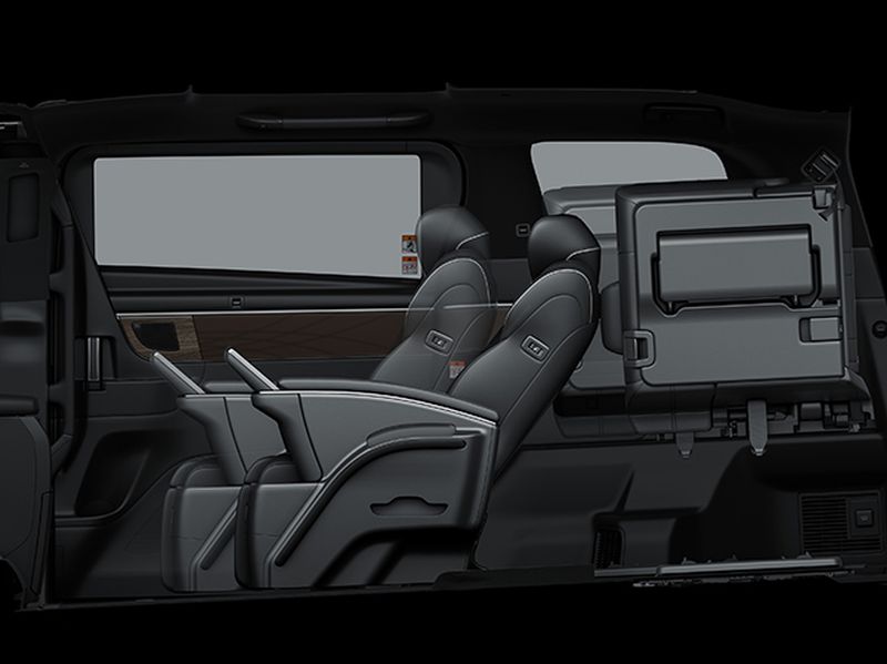 Alphard import seat position options