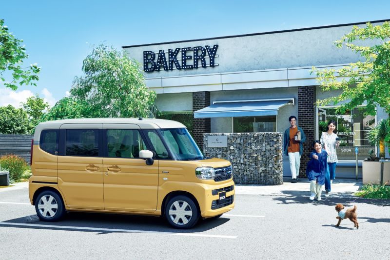 Suzuki Spacia hybrid Japan bakery
