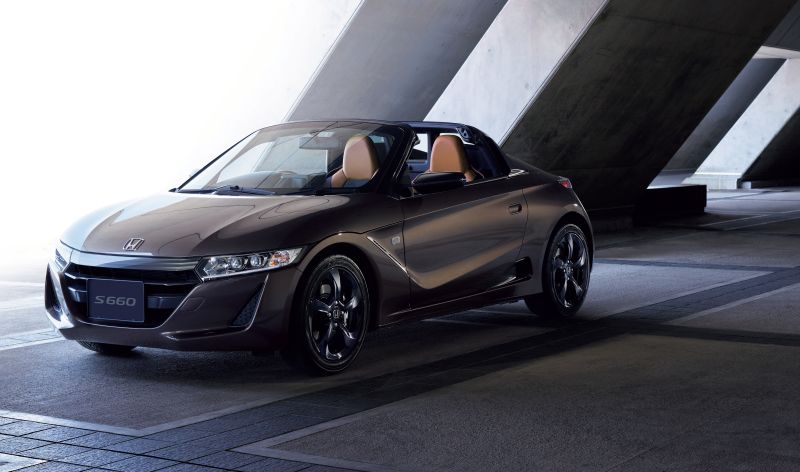 2017 Honda S660 Bruno Leather Edition left front