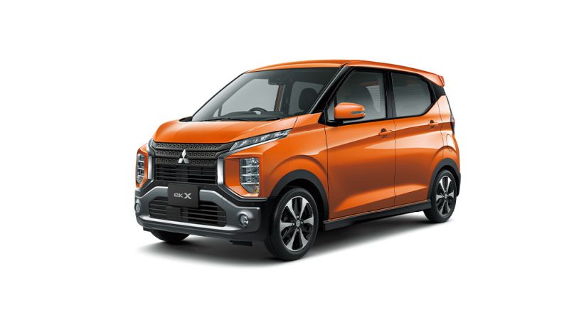 2024 Mitsubishi EK X sunshine orange metallic