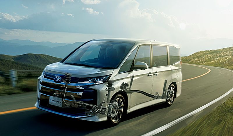 2024 Toyota Noah hybrid cutaway image