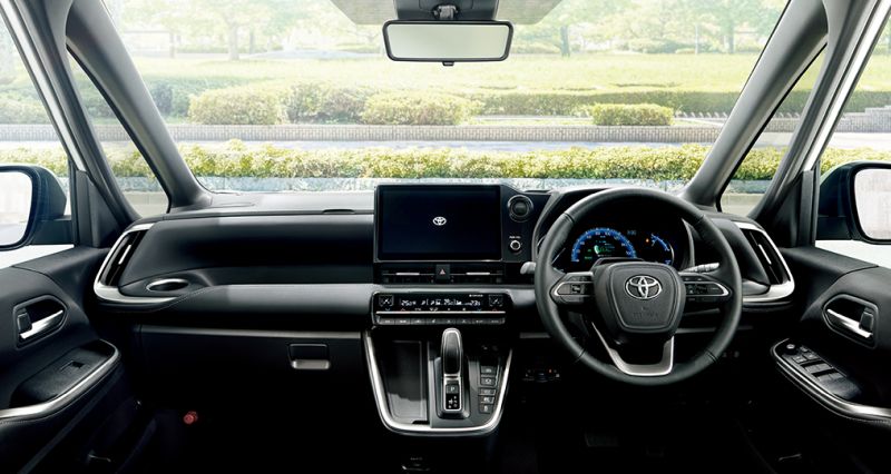 2024 Toyota Noah hybrid interior gray