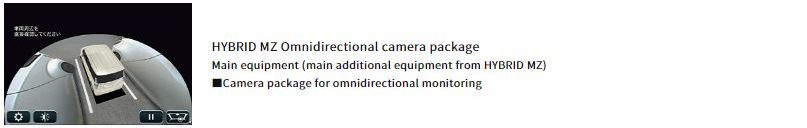 2024 Mitsubishi Delica omnidirectional camera package