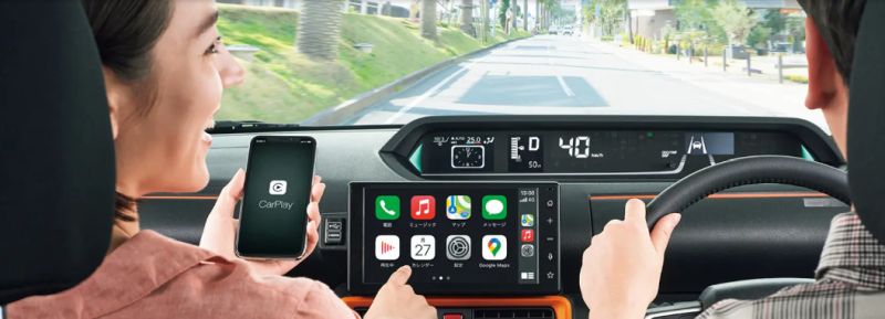 Daihatsu Tanto Apple CarPlay Android Auto