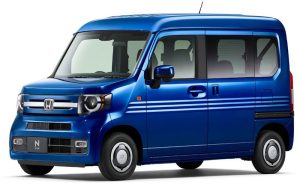 Honda N-Van kei car import blue