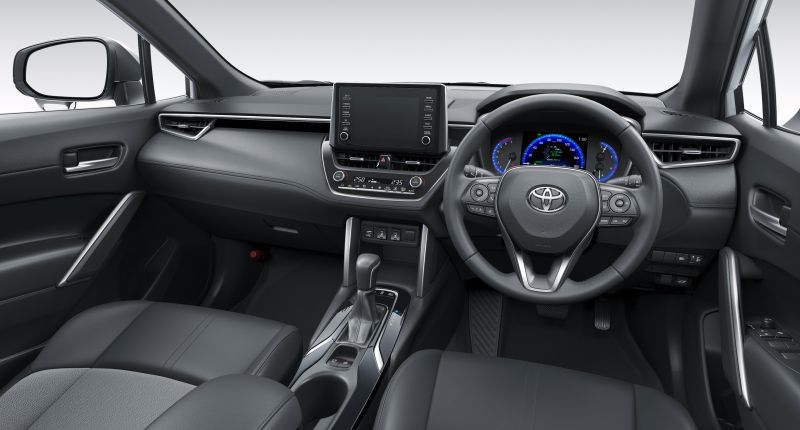 Toyota Corolla Cross import hybrid interior