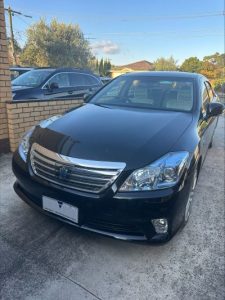 2012 Toyota Crown hybrid G front - Lisa