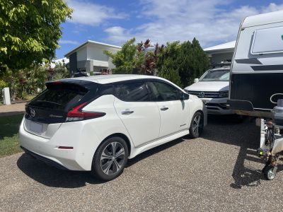 David R, Nissan Leaf import, Brisbane