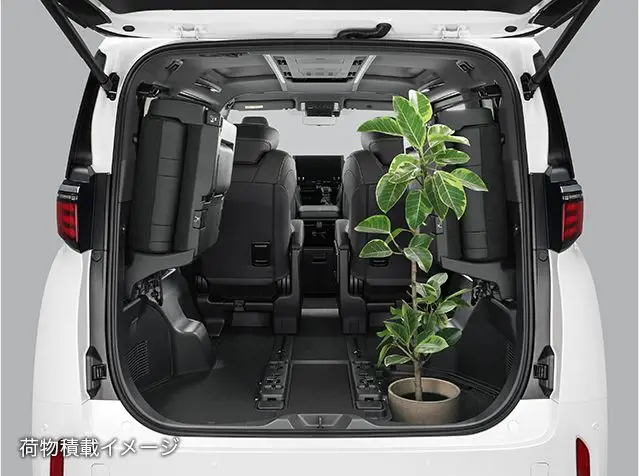 Alphard-import-underfloor-storage