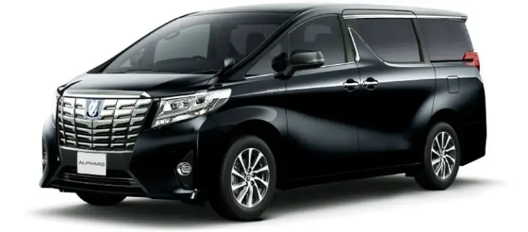 Alphard colour — Black 202