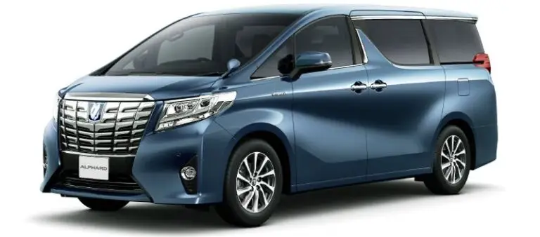 Alphard colour — Grayish Blue Mica Metallic 8V5