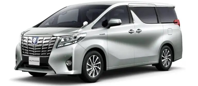 Alphard colour — Silver metallic 1F7