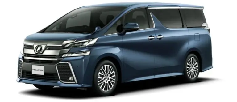 Vellfire colour — Grayish Blue Mica Metallic 8V5